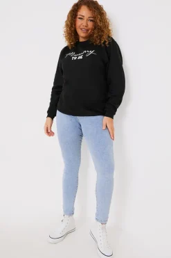Mummy To Be Slogan Sweater
