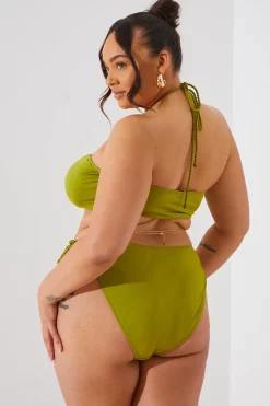 Plait Tie Side Bikini Bottoms