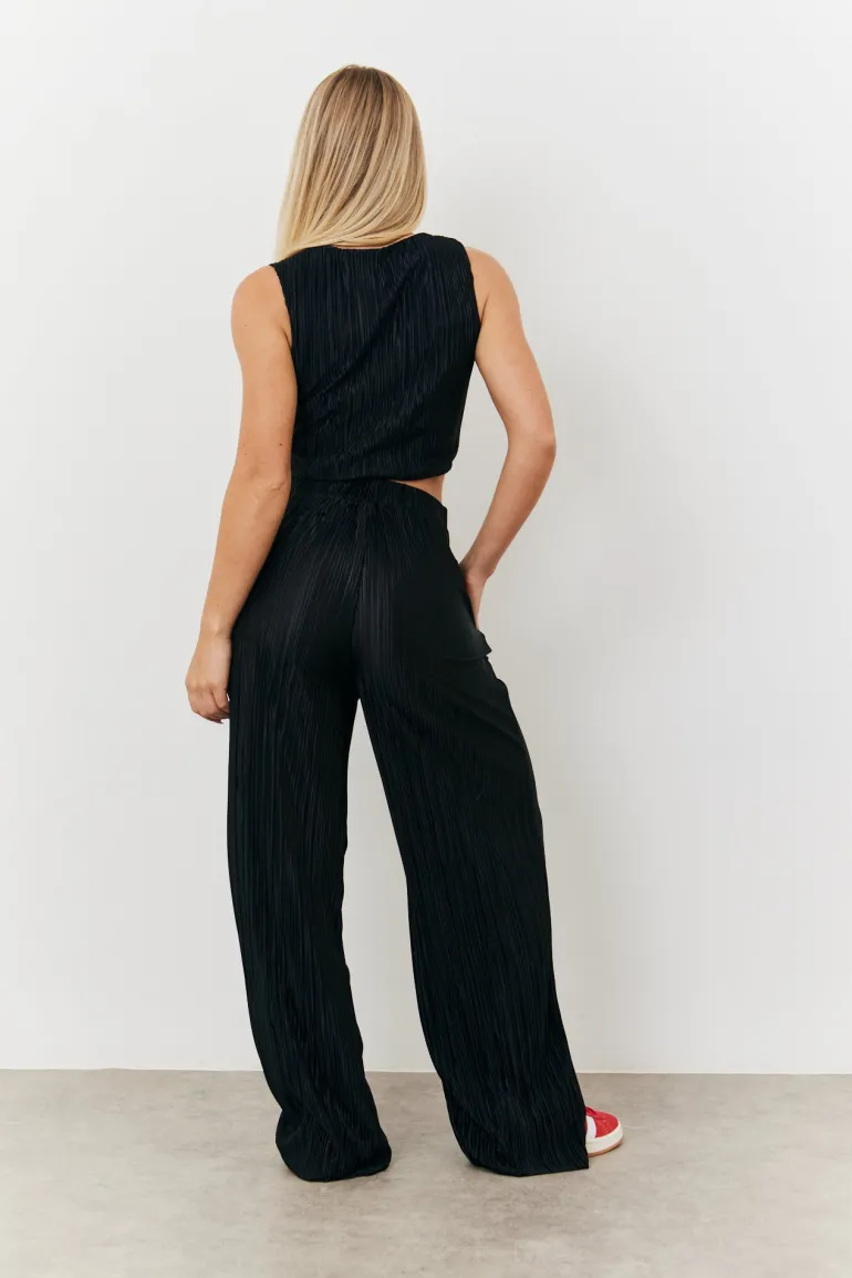 Plisse Co-Ord Waistcoat