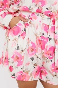 Printed Co-Ord Short