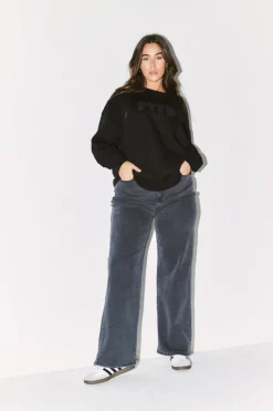 Printed Fits Crew Neck Sweatshirt
