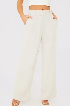 Relaxed Wide Leg Trouser