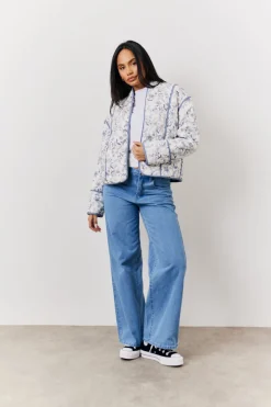 Reversible Printed Quilted Jacket