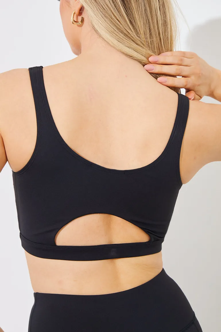 RIB HIGH SUPPORT SPORTS BRA