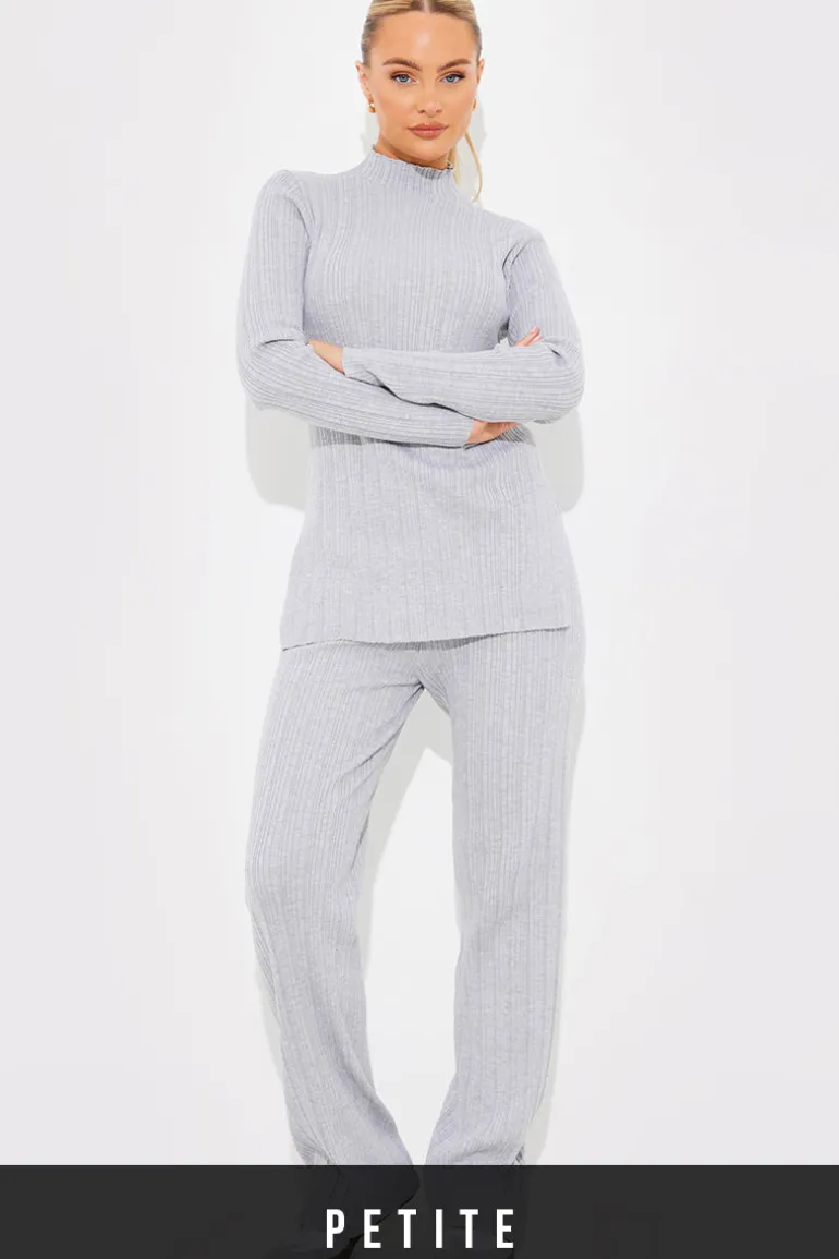 Rib Knitted Co Ord Trouser