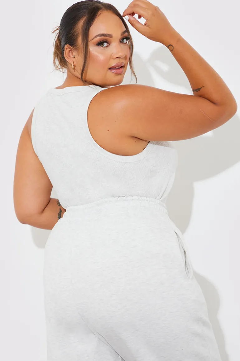 Ribbed Racer Vest