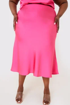Satin Maxi Co Ord Skirt
