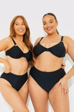 Sculpt And Control High Waist High Leg Bikini Bottom