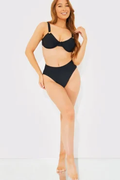 Sculpt And Control High Waist High Leg Bikini Bottom