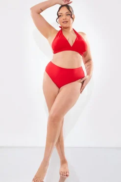 Sculpting Halter Neck Bikini Top