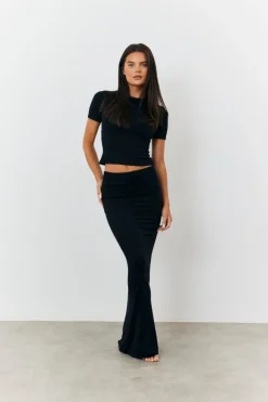 Sculpting Short Sleeve Crew Neck T-Shirt