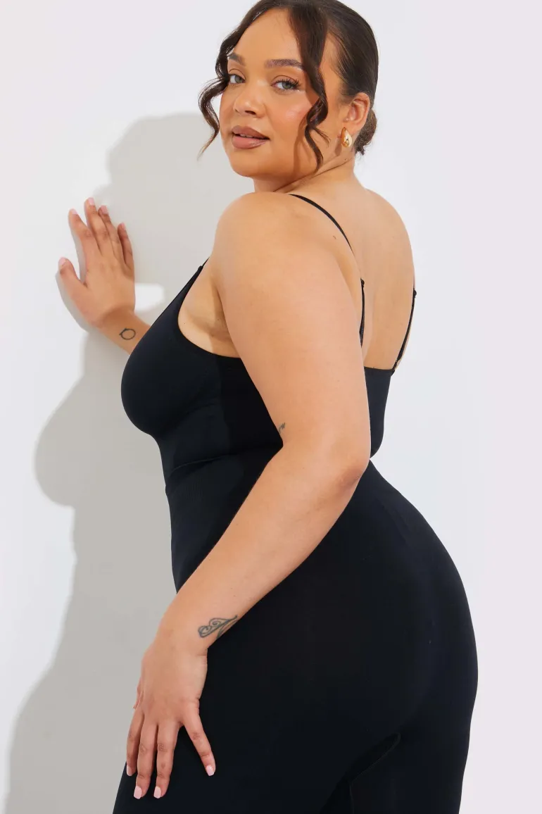 Seamless Strappy Snatched Shapewear Bodysuit