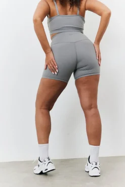 Soft Touch Cross Over Waist Cycling Shorts