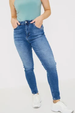Stretch High Waist Skinny Jeans