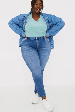 Stretch High Waist Skinny Jeans