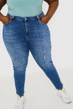 Stretch High Waist Skinny Jeans