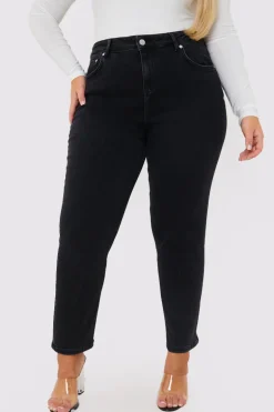 Stretch Straight Jeans