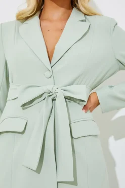 Tailored Belted Co-Ord Blazer
