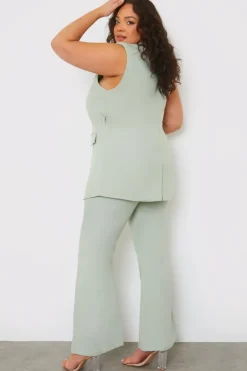 Tailored Fit and Flare Trouser