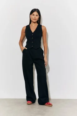 Tailored High Waist Trousers