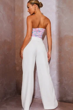 Tailored Wide Leg Trousers