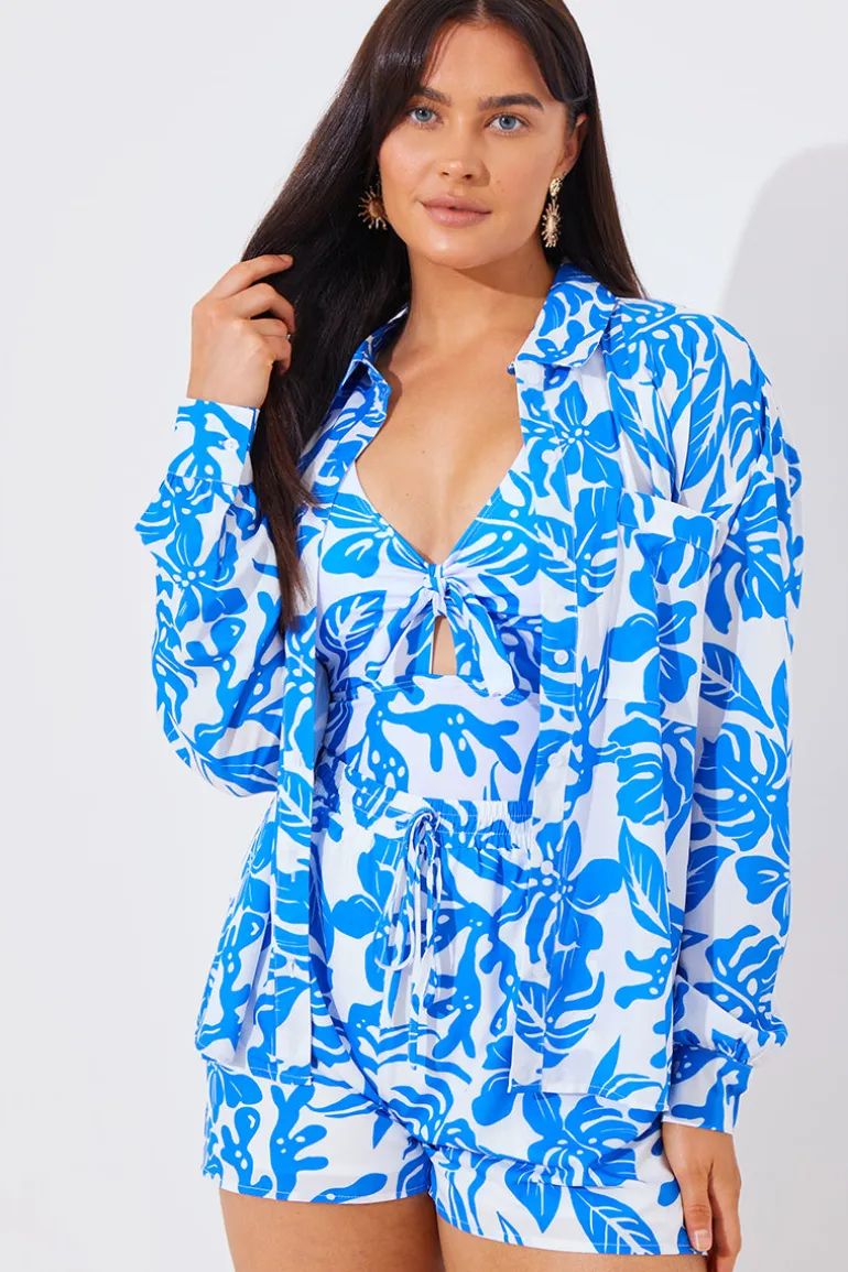 Tropical Co-Ord Shirt
