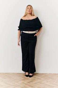 Ultimate Ruffle Bandeau Top