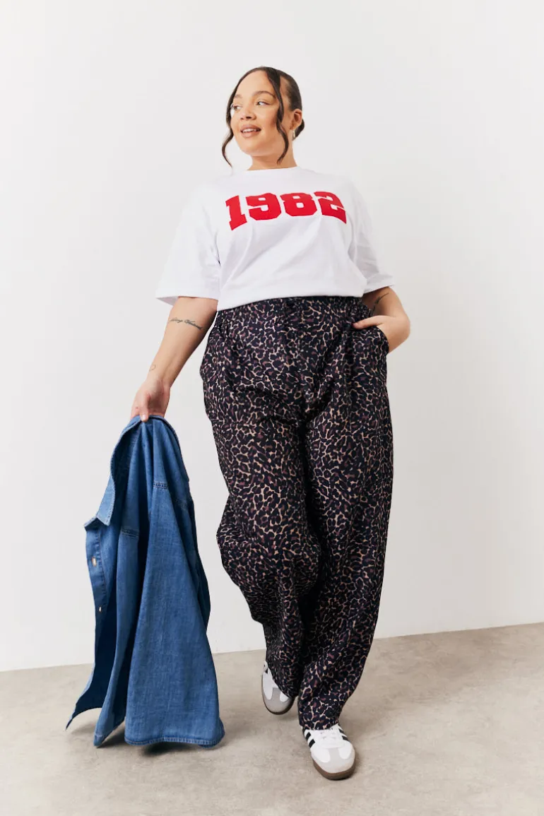 White 1982 Slogan T-Shirt