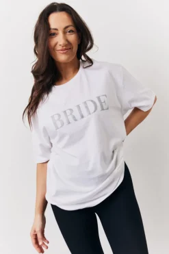 White Bride Slogan T-Shirt