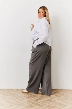 White Oversized Poplin Shirt